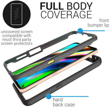 Load image into Gallery viewer, Motorola Moto G9 Plus Case - Heavy Duty Shockproof Clear Phone Cover - EOS Series