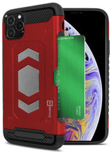 Load image into Gallery viewer, iPhone 11 Pro Card Case with Metal Plate - Metal Series