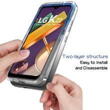 Load image into Gallery viewer, LG K22 / K22+ Plus / K32 Clear Case Full Body Colorful Phone Cover - Gradient Series