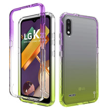Load image into Gallery viewer, LG K22 / K22+ Plus / K32 Clear Case Full Body Colorful Phone Cover - Gradient Series