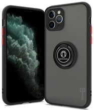 Load image into Gallery viewer, iPhone 11 Pro Case - Clear Tinted Metal Ring Phone Cover - Dynamic Series