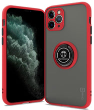 Load image into Gallery viewer, iPhone 11 Pro Case - Clear Tinted Metal Ring Phone Cover - Dynamic Series