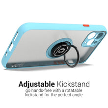 Load image into Gallery viewer, iPhone 11 Pro Case - Clear Tinted Metal Ring Phone Cover - Dynamic Series