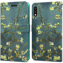 Load image into Gallery viewer, LG K22 / K22+ Plus / K32 Wallet Case - RFID Blocking Leather Folio Phone Pouch - CarryALL Series