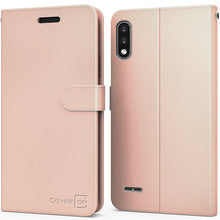 Load image into Gallery viewer, LG K22 / K22+ Plus / K32 Wallet Case - RFID Blocking Leather Folio Phone Pouch - CarryALL Series