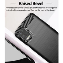 Load image into Gallery viewer, LG K52 / K62 / Q52 Slim Soft Flexible Carbon Fiber Brush Metal Style TPU Case