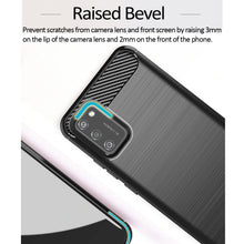 Load image into Gallery viewer, Samsung Galaxy A02s Slim Soft Flexible Carbon Fiber Brush Metal Style TPU Case