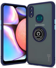 Load image into Gallery viewer, Samsung Galaxy A10s Case - Clear Tinted Metal Ring Phone Cover - Dynamic Series
