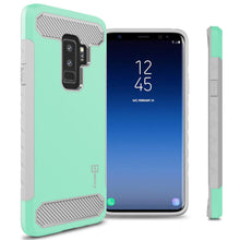 Load image into Gallery viewer, Samsung Galaxy S9 Plus Case - Hybrid Phone Cover with Carbon Fiber Accents - Arc Series