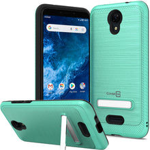 Load image into Gallery viewer, Cricket Icon 2 Case - Metal Kickstand Hybrid Phone Cover - SleekStand Series
