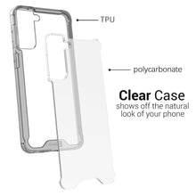 Load image into Gallery viewer, Samsung Galaxy S21 Plus Clear Case Hard Slim Protective Phone Cover - Pure View Series