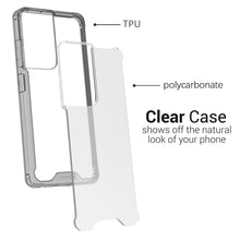 Load image into Gallery viewer, Samsung Galaxy S21 Ultra Clear Case Hard Slim Protective Phone Cover - Pure View Series