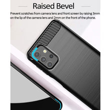 Load image into Gallery viewer, Samsung Galaxy A32 5G Slim Soft Flexible Carbon Fiber Brush Metal Style TPU Case