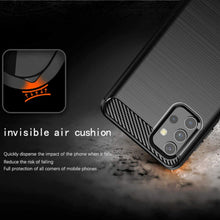 Load image into Gallery viewer, Samsung Galaxy A32 5G Slim Soft Flexible Carbon Fiber Brush Metal Style TPU Case