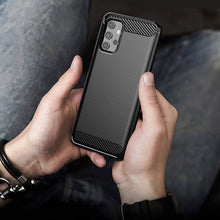 Load image into Gallery viewer, Samsung Galaxy A32 5G Slim Soft Flexible Carbon Fiber Brush Metal Style TPU Case