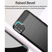 Load image into Gallery viewer, LG K42 Slim Soft Flexible Carbon Fiber Brush Metal Style TPU Case