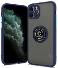 Load image into Gallery viewer, iPhone 11 Pro Max Case - Clear Tinted Metal Ring Phone Cover - Dynamic Series