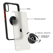 Load image into Gallery viewer, LG K22 / K22+ Plus / K32 Case - Clear Tinted Metal Ring Phone Cover - Dynamic Series