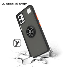 Load image into Gallery viewer, LG K92 5G Case - Clear Tinted Metal Ring Phone Cover - Dynamic Series