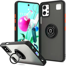 Load image into Gallery viewer, LG K92 5G Case - Clear Tinted Metal Ring Phone Cover - Dynamic Series