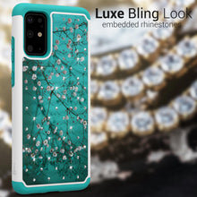 Load image into Gallery viewer, Samsung Galaxy S20 Plus Case - Rhinestone Bling Hybrid Phone Cover - Aurora Series