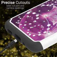 Load image into Gallery viewer, Samsung Galaxy S20 Plus Case - Rhinestone Bling Hybrid Phone Cover - Aurora Series