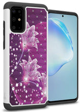 Load image into Gallery viewer, Samsung Galaxy S20 Plus Case - Rhinestone Bling Hybrid Phone Cover - Aurora Series