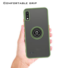 Load image into Gallery viewer, LG K22 / K22+ Plus / K32 Case - Clear Tinted Metal Ring Phone Cover - Dynamic Series