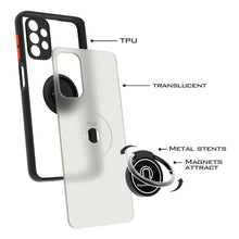 Load image into Gallery viewer, Samsung Galaxy A32 5G Case - Clear Tinted Metal Ring Phone Cover - Dynamic Series