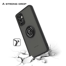 Load image into Gallery viewer, Samsung Galaxy A32 5G Case - Clear Tinted Metal Ring Phone Cover - Dynamic Series