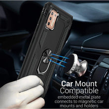 Load image into Gallery viewer, Motorola Moto G9 Plus Case with Metal Ring - Resistor Series