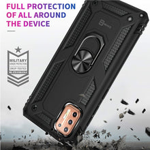 Load image into Gallery viewer, Motorola Moto G9 Plus Case with Metal Ring - Resistor Series