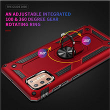 Load image into Gallery viewer, Motorola Moto G9 Plus Case with Metal Ring - Resistor Series