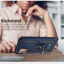 Load image into Gallery viewer, Motorola Moto G9 Plus Case with Metal Ring - Resistor Series