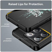 Load image into Gallery viewer, OnePlus 10T / OnePlus Ace Pro Case Slim TPU Phone Cover w/ Carbon Fiber