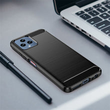 Load image into Gallery viewer, T-Mobile Revvl 6 5G Case Slim TPU Phone Cover w/ Carbon Fiber