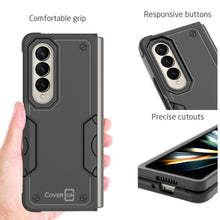 Load image into Gallery viewer, Samsung Galaxy Z Fold4 Case Heavy Duty Military Grade Phone Cover