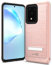 Load image into Gallery viewer, Samsung Galaxy S20 Ultra Case - Metal Kickstand Hybrid Phone Cover - SleekStand Series