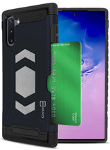 Load image into Gallery viewer, Samsung Galaxy Note 10 Card Case with Metal Plate - Metal Series