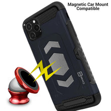 Load image into Gallery viewer, iPhone 11 Pro Max Card Case with Metal Plate - Metal Series