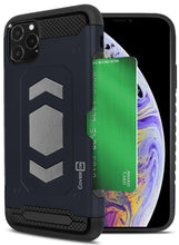 Load image into Gallery viewer, iPhone 11 Pro Max Card Case with Metal Plate - Metal Series