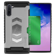 Load image into Gallery viewer, Samsung Galaxy Note 10 Card Case with Metal Plate - Metal Series