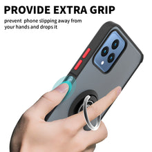 Load image into Gallery viewer, T-Mobile Revvl 6 5G Ring Case Clear Tinted Back Phone Cover