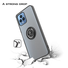 Load image into Gallery viewer, T-Mobile Revvl 6 5G Ring Case Clear Tinted Back Phone Cover