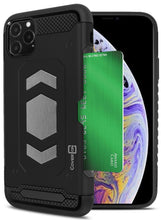 Load image into Gallery viewer, iPhone 11 Pro Max Card Case with Metal Plate - Metal Series