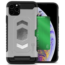 Load image into Gallery viewer, iPhone 11 Pro Max Card Case with Metal Plate - Metal Series