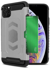 Load image into Gallery viewer, iPhone 11 Pro Max Card Case with Metal Plate - Metal Series