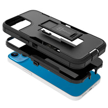 Load image into Gallery viewer, Apple iPhone 14 Case Heavy Duty Rugged Phone Cover w/ Kickstand