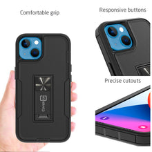 Load image into Gallery viewer, Apple iPhone 14 Case Heavy Duty Rugged Phone Cover w/ Kickstand