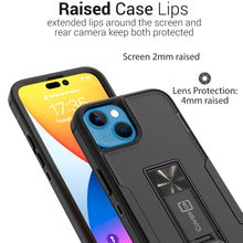 Load image into Gallery viewer, Apple iPhone 14 Plus Case Heavy Duty Rugged Phone Cover w/ Kickstand